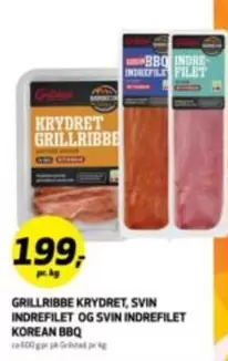 Bbo - KRYDRET GRILLRIBB / SVIN INDREFILET