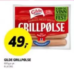 GRILLPØLSE