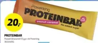 No - PROTEINBAR Peanut & karamel 55g