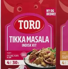 Tikka Masala - Indisk Kit