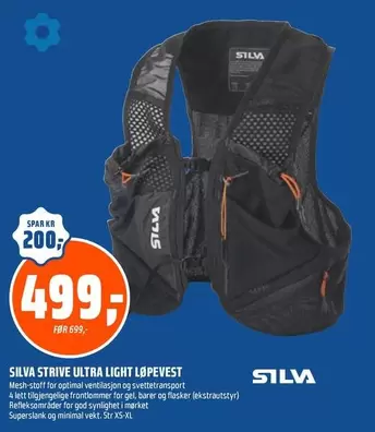 ULTRA LIGHT LØPEVEST