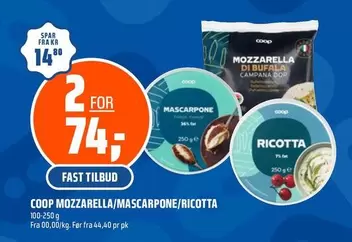 Fast - MOZZARELLA/MASCARPONE/RICOTTA