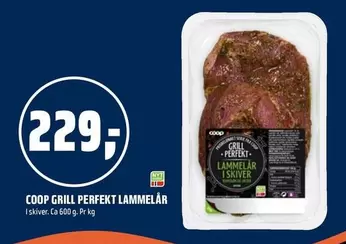 COOP GRILL PERFEKT LAMMELÅR I SKIVER