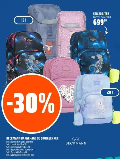 Ninja - BECKMANN BARNEHAGE OG SKOLESEKKER
