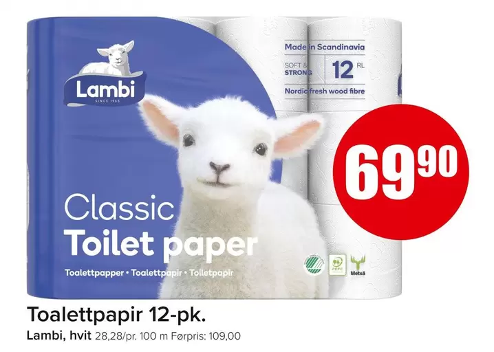 Classic Toilet paper