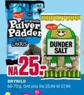 Pulver Padder Lakris, Dunder Salt