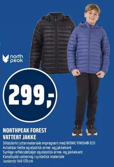 NORTHPEAK FOREST VATTERT JAKKE