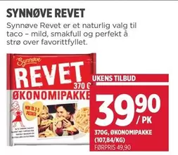 Taco - Synnøve Revet Økonomipakke