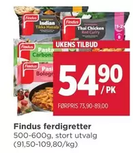 Tikka Masala - Ferdigretter