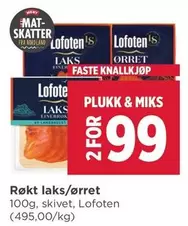 Mat - Røkt laks/ørret
