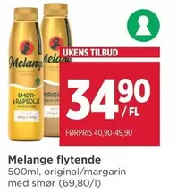 Melange flydende