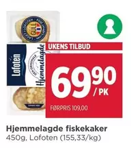 Hjemmelagde fiskekaker