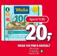 Wasa - 100 FRØ & HAVSALT