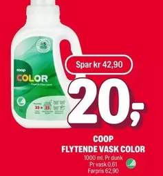 Color - FLYDENDE VASK COLOR