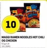 Ramen - MAGGI RAMEN NOODLES HOT CHILI OG CHICKEN