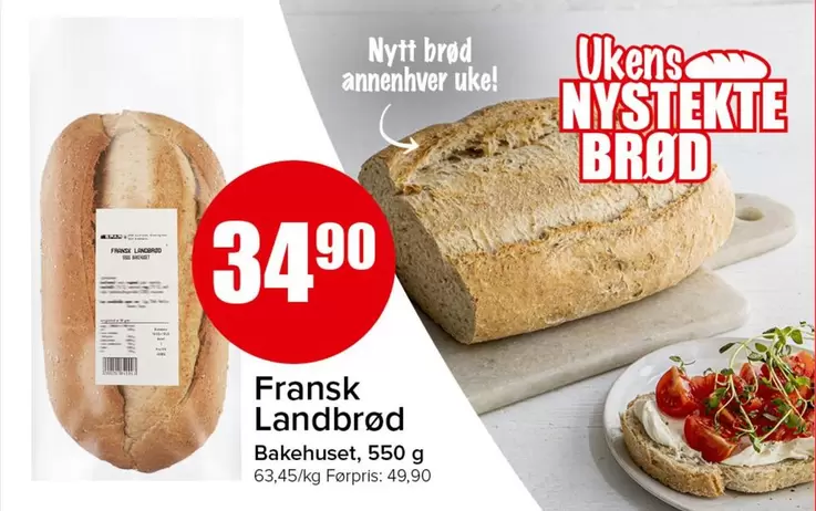 Fransk Landbrød