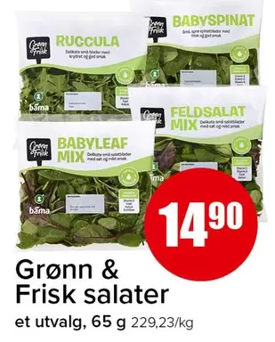 Bama - Grønn & Frisk salater