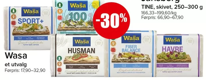 Wasa - Et Utvalg