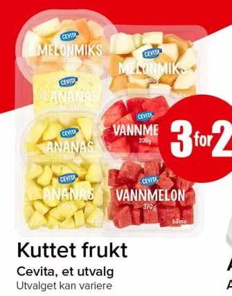 Bama - Kuttet frukt