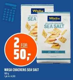 Wasa - CRACKERS SEA SALT