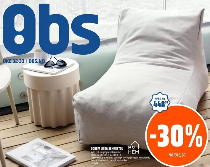 Beanbag chair