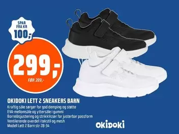 Barn - OKIDOKI LETT 2 SNEAKERS BARN