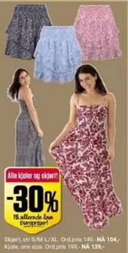 One - Kjoler og skjørt