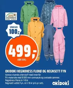 Regndress Florø og Regnsett Fyn