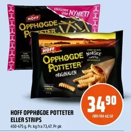 Opphøgde Poteter Eller Strips