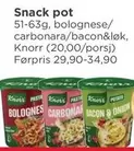 Bolognese - Snack pot