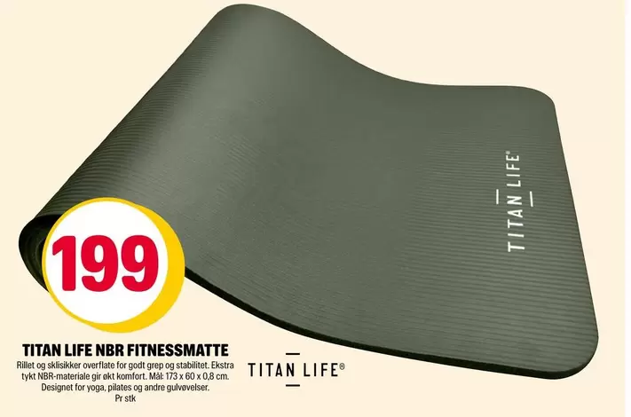Titan - TITAN LIFE NBR FITNESSMATTE