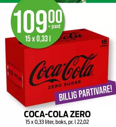 Coca Cola - COCA-COLA ZERO