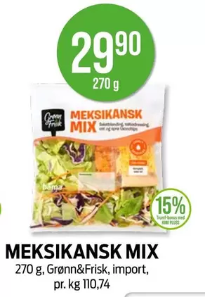 Bama - MEKSIKANSK MIX