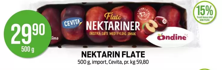 NEKTARINER FLATE