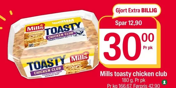 Norsk - Toasty Chicken Club