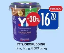 SJOKOLADE Proteinpudding