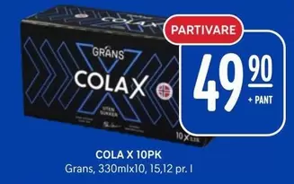 Cola - COLA X 10PK