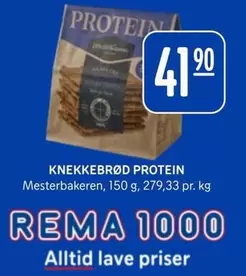 Protein - KNEKKEBRØD PROTEIN
