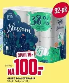 GRITE TOALETTPAPIR 32-pk