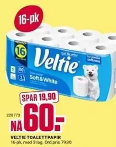 TOALETTPAPIR 16-pk