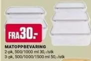 MATOPPBEVARING
