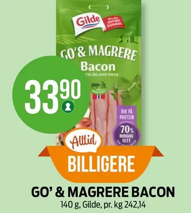 Protein - GO' & MAGRERE Bacon