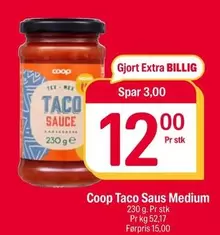 Taco - Coop Sauc Medium
