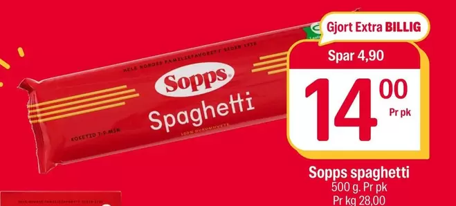 Extra - Spaghetti