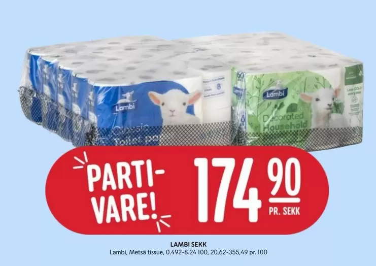 Lambi Metsä tissue