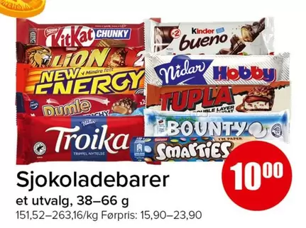 Mat - Sjokoladebarer