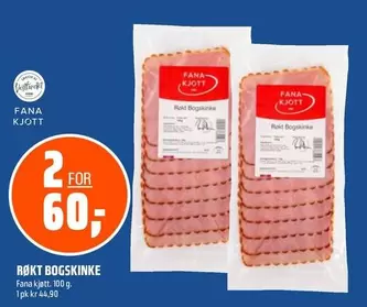 RØKT BOGSKINKE