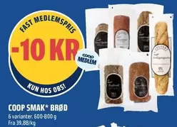 Fast - SMÅK* BRØD