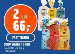 Fast - COOP SKÅRET BRØD