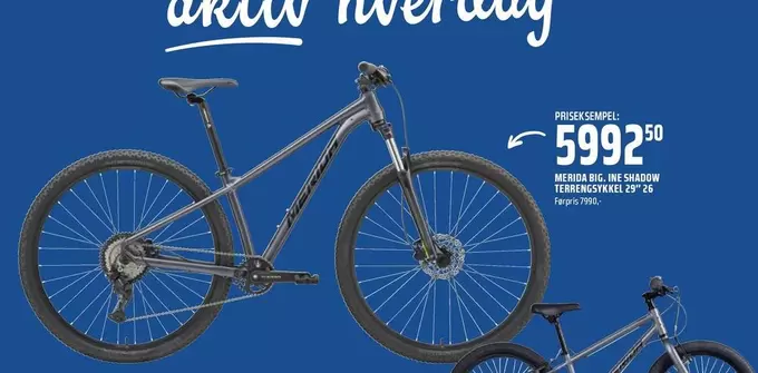 MERIDA BIG.NINE 200 SHADOW TERREINFIETS